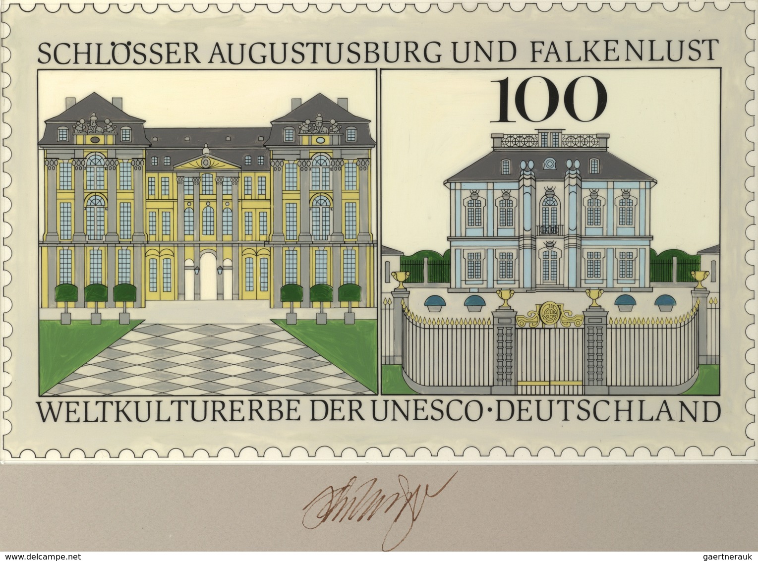 Bundesrepublik Deutschland: 1997, Nicht Angenommener Künstlerentwurf (26x16,5) Von Prof. H.Schilling - Other & Unclassified