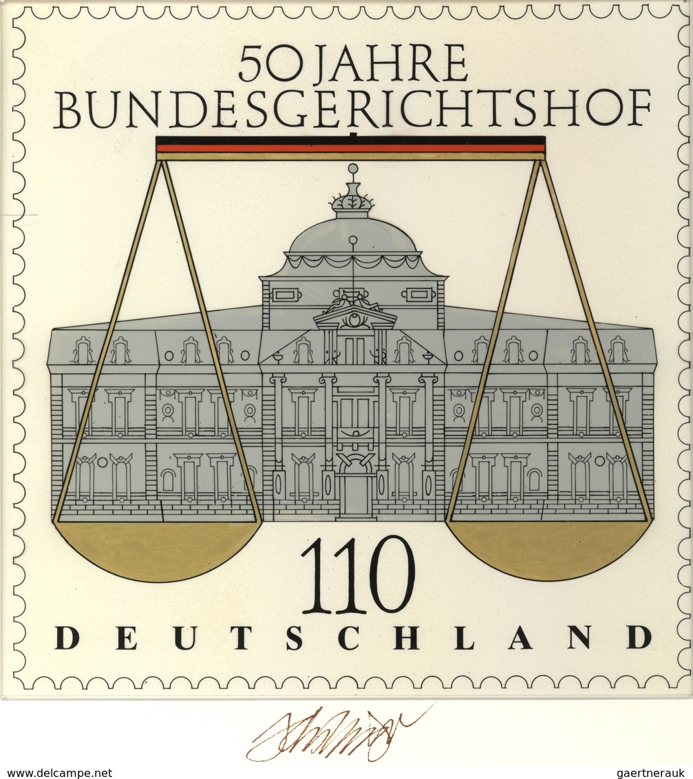 Bundesrepublik Deutschland: 2000, Nicht Angenommener Künstlerentwurf (21,5x21,5) Von Prof. H.Schilli - Other & Unclassified