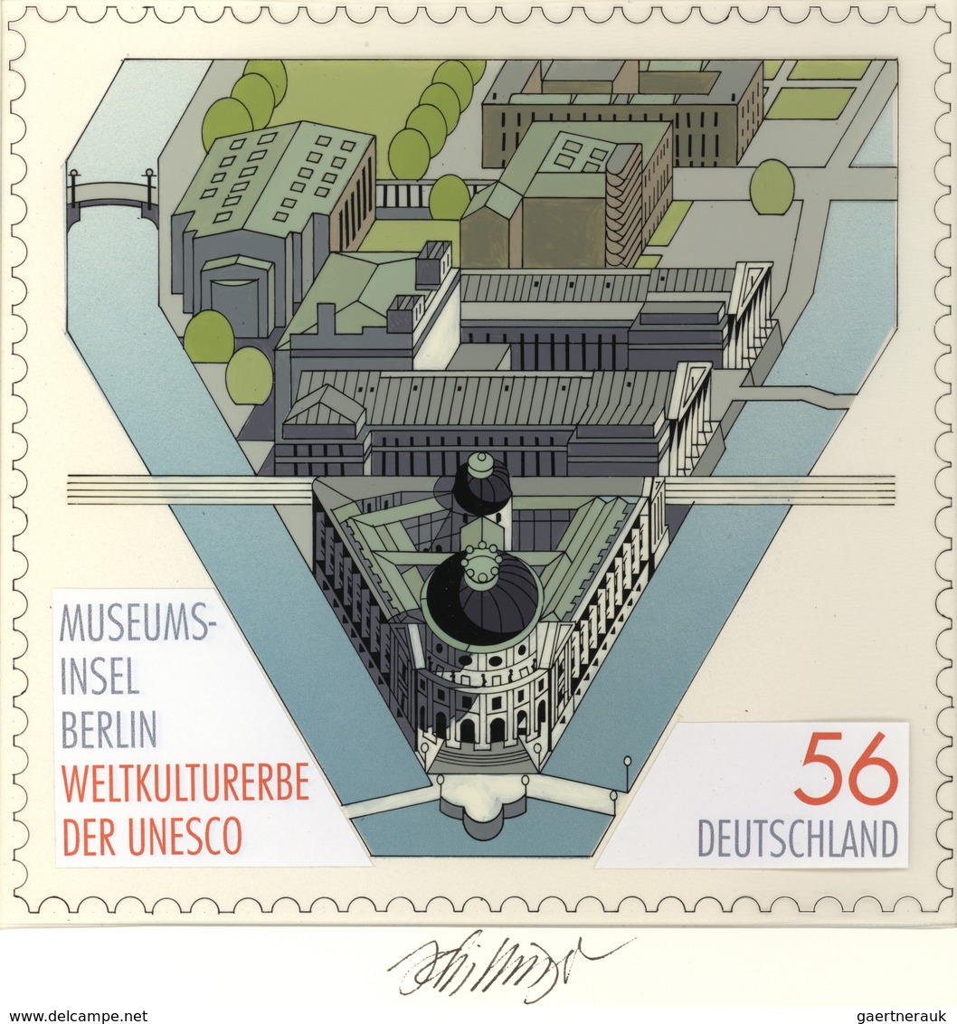 Bundesrepublik Deutschland: 2002, Nicht Angenommener Künstlerentwurf (21,5 X21,5) Von Prof. H.Schill - Sonstige & Ohne Zuordnung