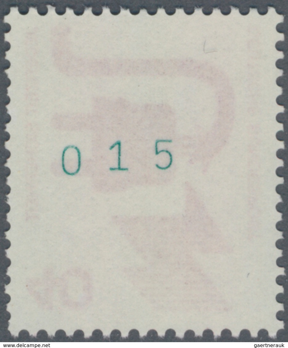 Bundesrepublik - Rollenmarken: 1972. Unfallverhütung 40 Pf Mit Rs. Blauer Nummer (015). Postfrisch. - Rolstempels