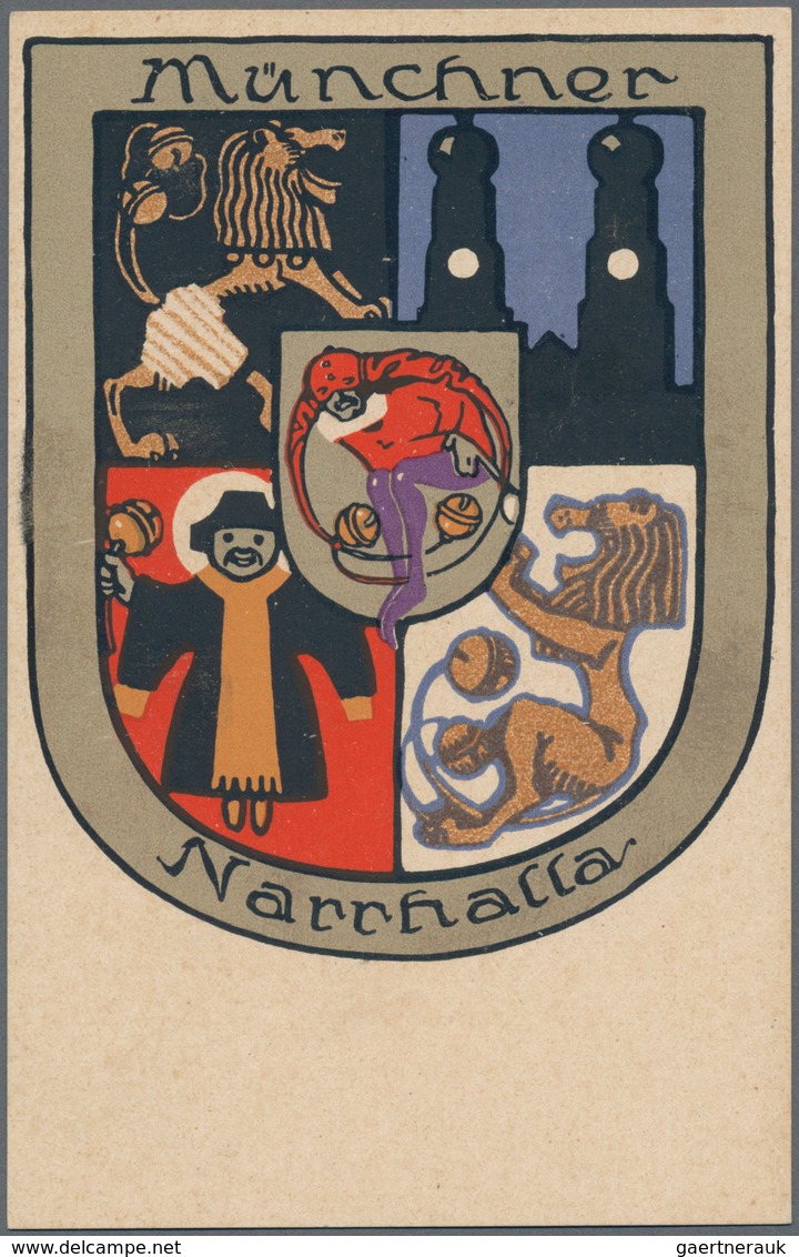 Ansichtskarten: Künstler / Artists: OBERMEIER, Otto (1883-1958), Deutscher Gebrauchsgraphiker, Maler - Zonder Classificatie