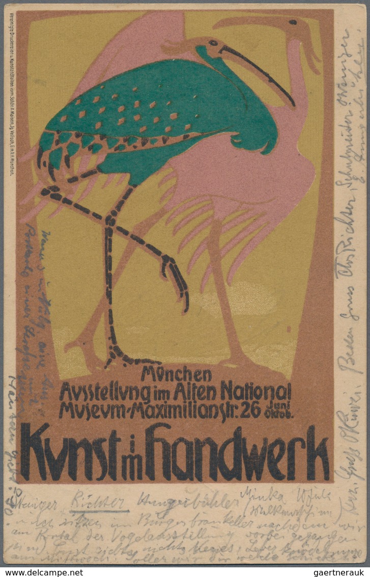 Ansichtskarten: Künstler / Artists: PAUL, Bruno (1874-1968), Deutscher Architekt, Karikaturist, Möbe - Zonder Classificatie