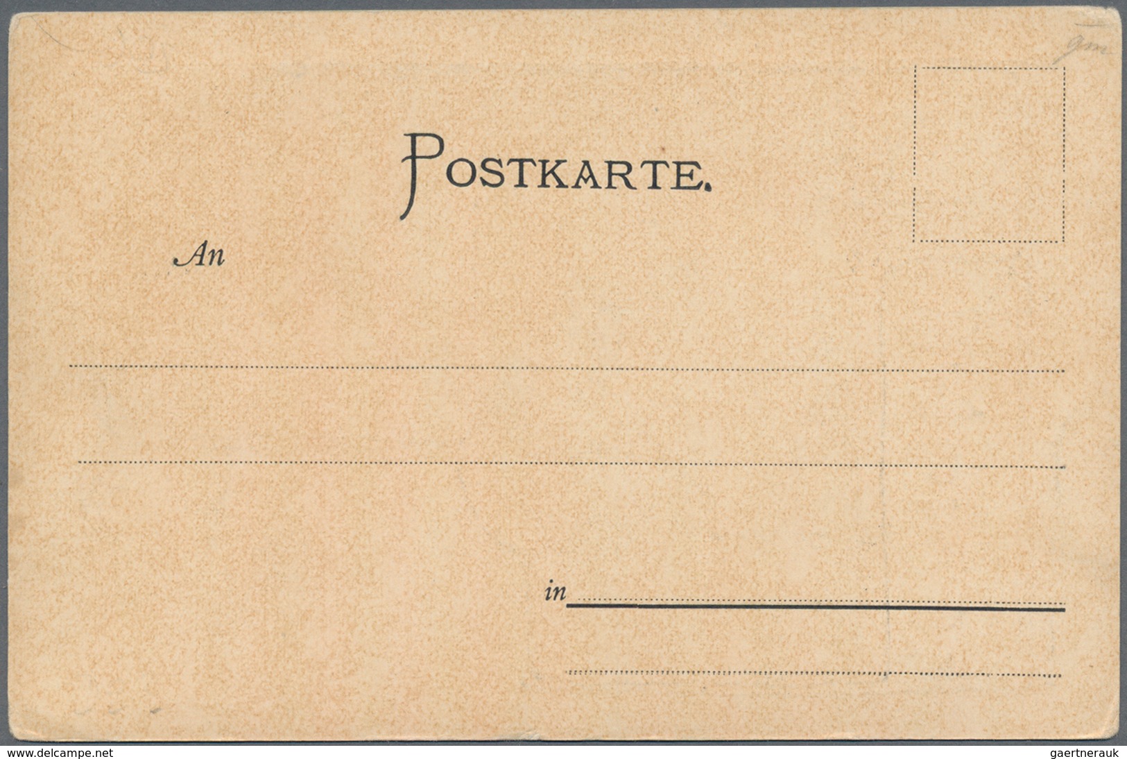 Ansichtskarten: Künstler / Artists: SOFFEL, Karl (1877-1947), Schweizer Zoologe, Naturforscher Und Z - Ohne Zuordnung