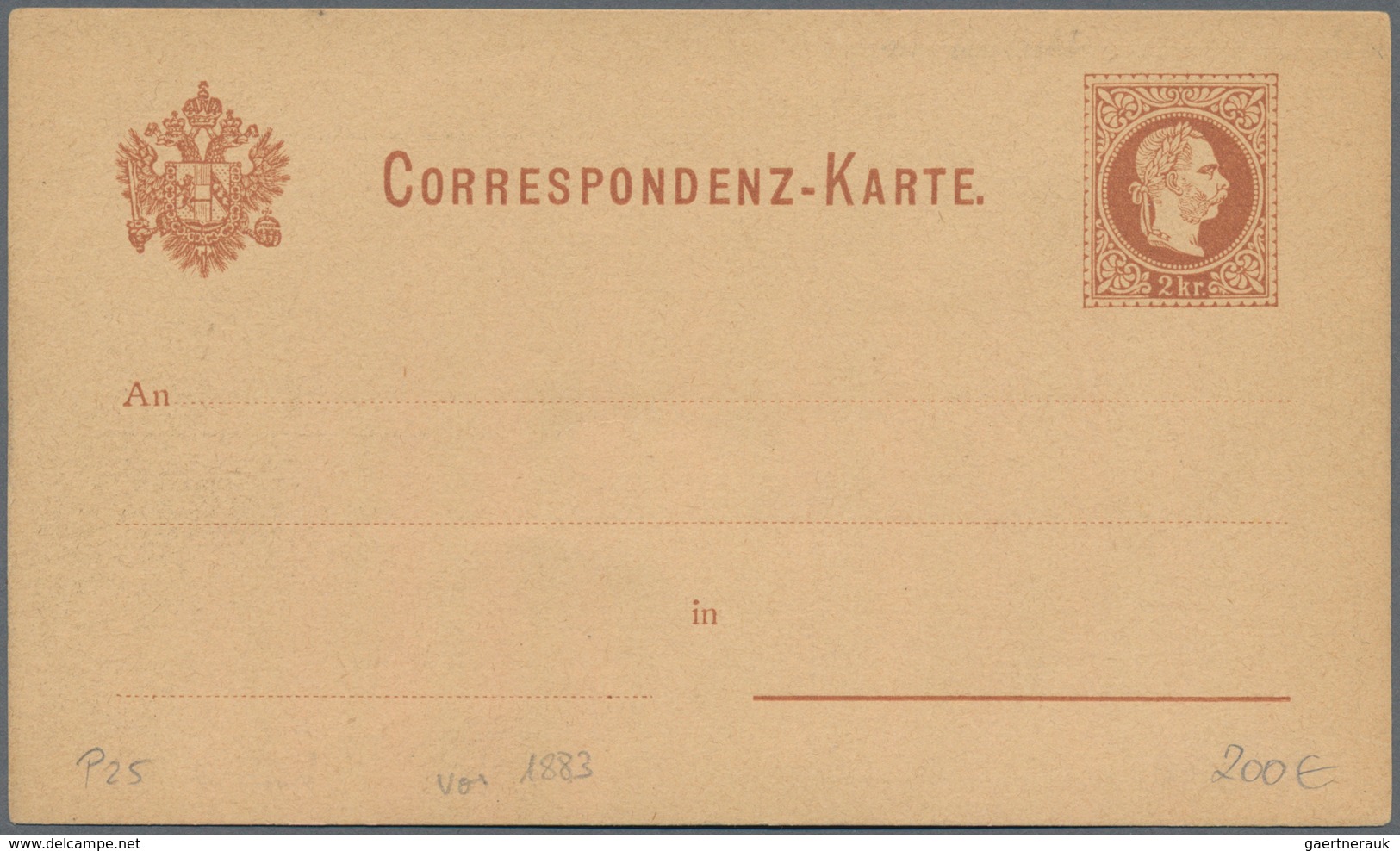 Ansichtskarten: Vorläufer: 1883 Ca., ZELL Am See, Vorläuferkarte Als Zudruck Auf österreichischer Ga - Unclassified