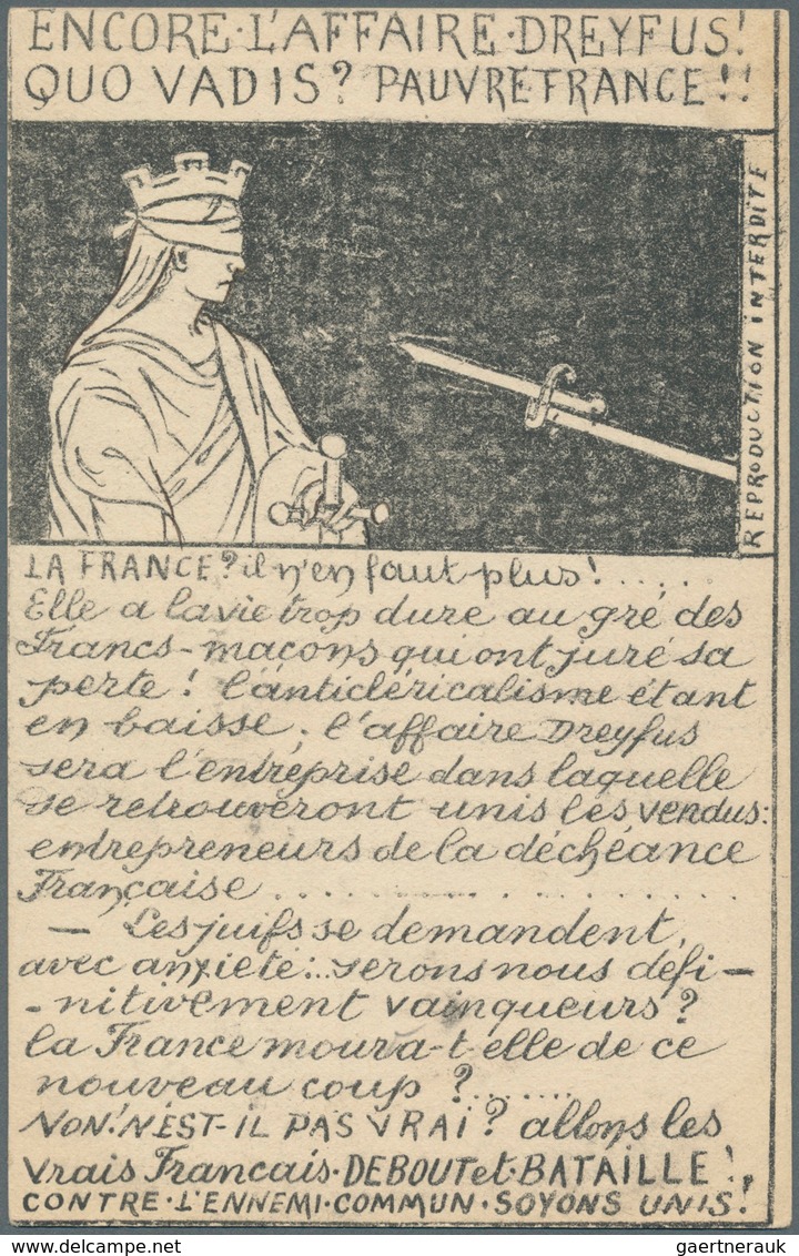 Ansichtskarten: Künstler / Artists: CASTOR, 32 Karten zur Geschichte Frankreichs, den Beziehungen zu