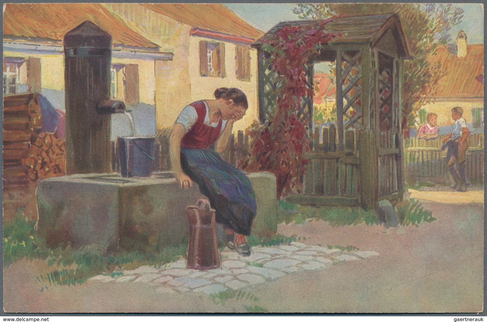 Ansichtskarten: Künstler / Artists: HEY, Paul (1867-1952), Münchner Maler, Grafiker, Zeichner Und Il - Ohne Zuordnung