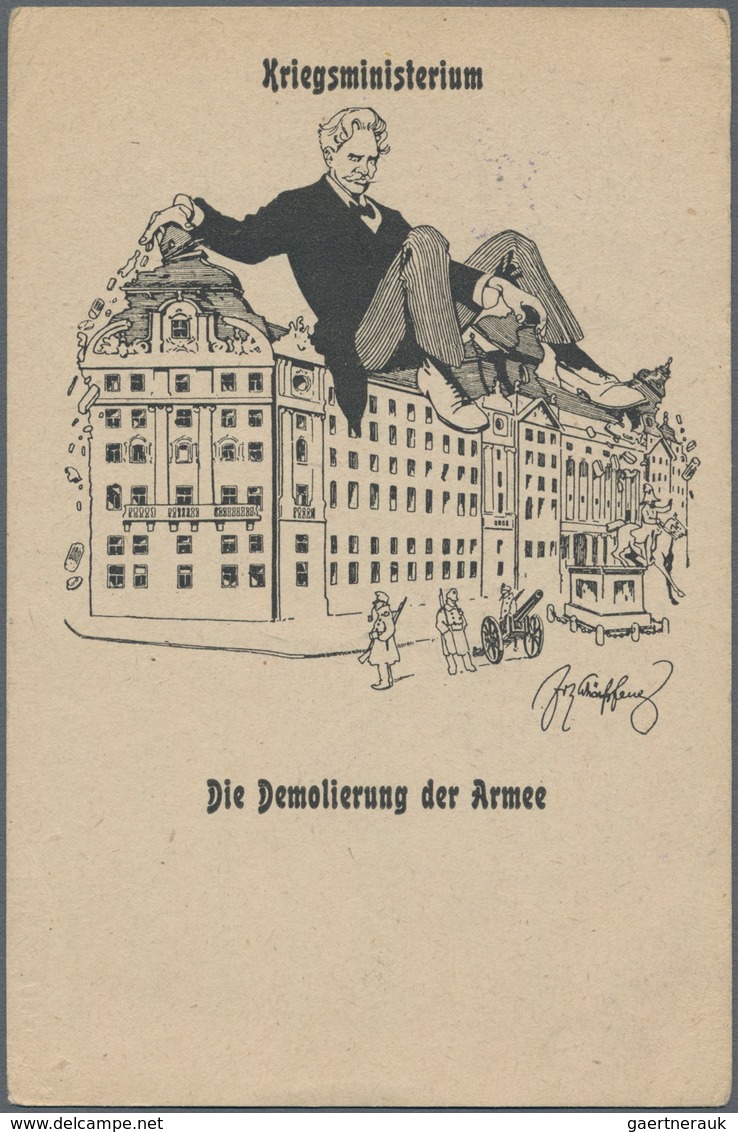 Ansichtskarten: Künstler / Artists: SCHÖNPFLUG, Fritz (1873-1951), österreichischer Karikaturist, Ma - Ohne Zuordnung