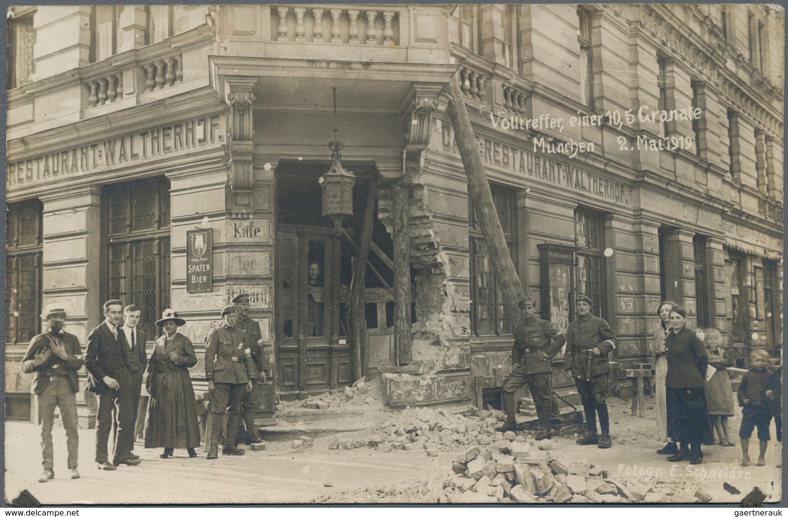 Ansichtskarten: Politik / Politics: MÜNCHNER RÄTEREPUBLIK 1918/1919, Eine Dokumentarische Partie Mit - Persönlichkeiten