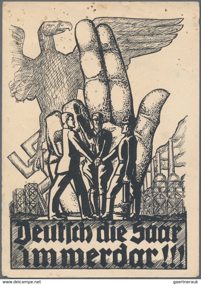 Ansichtskarten: Propaganda: 1933/1943, Sehenswerte Zusammenstellung Mit 57 Meist Bessere Und Seltene - Parteien & Wahlen