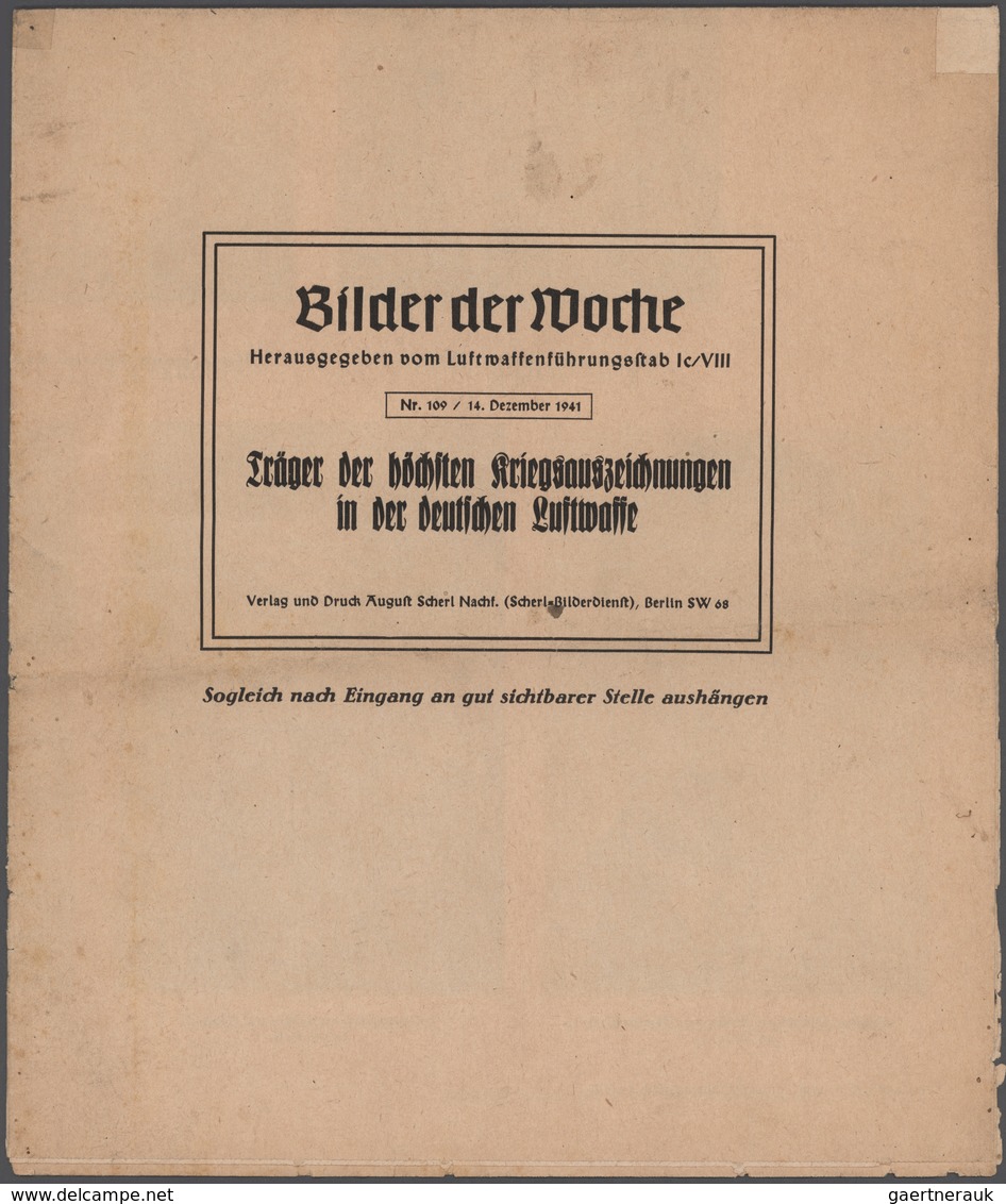 Ansichtskarten: Propaganda: PLAKATE, Zwei Original Plakate (101,5x59,5cm) "Träger Der Höchsten Krieg - Political Parties & Elections