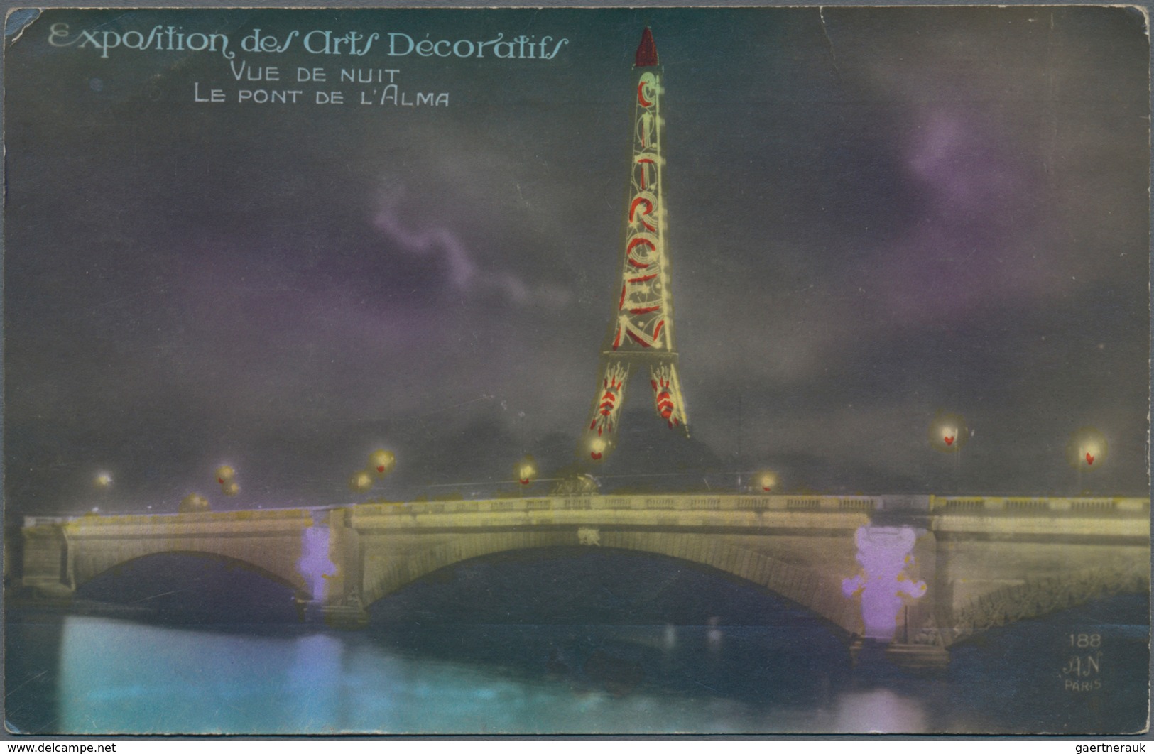 Ansichtskarten: Motive / Thematics: EXPO ART DÉCORATIF PARIS 1925 / ARCHITEKTUR, Schachtel Mit Gut 3 - Andere & Zonder Classificatie