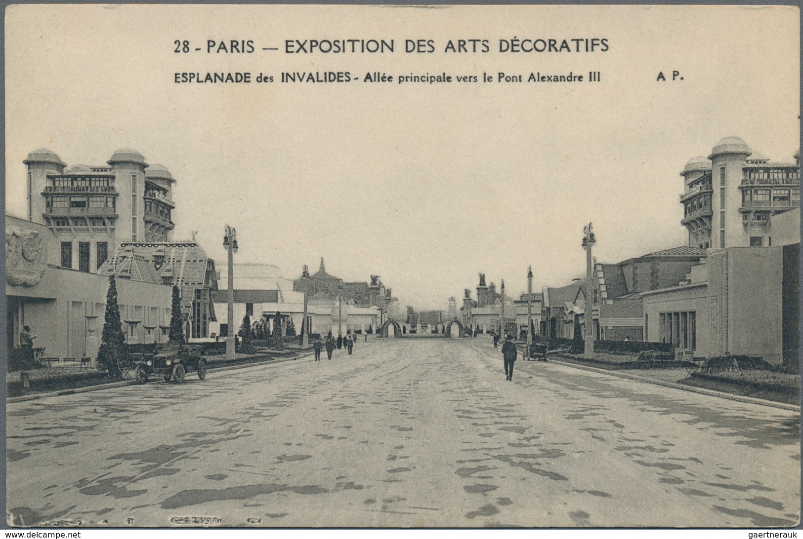 Ansichtskarten: Motive / Thematics: EXPO ART DÉCORATIF PARIS 1925 / ARCHITEKTUR, Schachtel Mit Gut 3 - Other & Unclassified