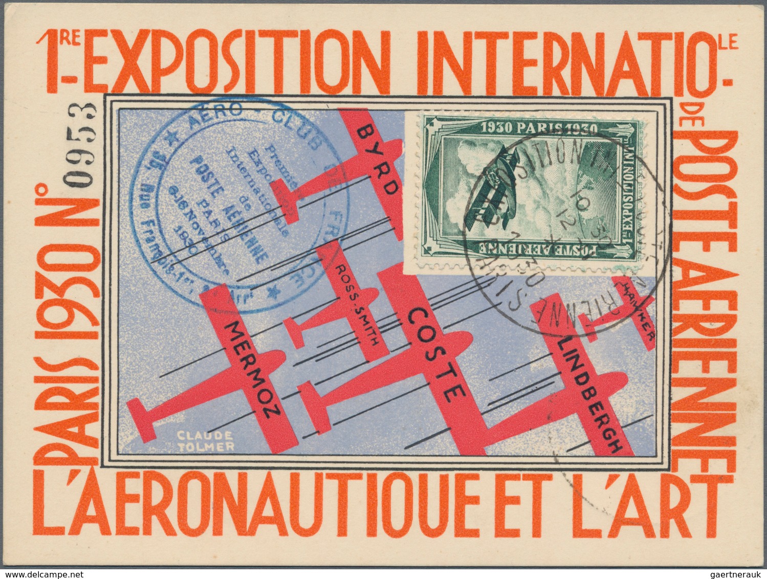 Ansichtskarten: Motive / Thematics: FLUG, Flugtage, Wochen Und Ausstellungen Aus Den Jahre 1909/1930 - Andere & Zonder Classificatie