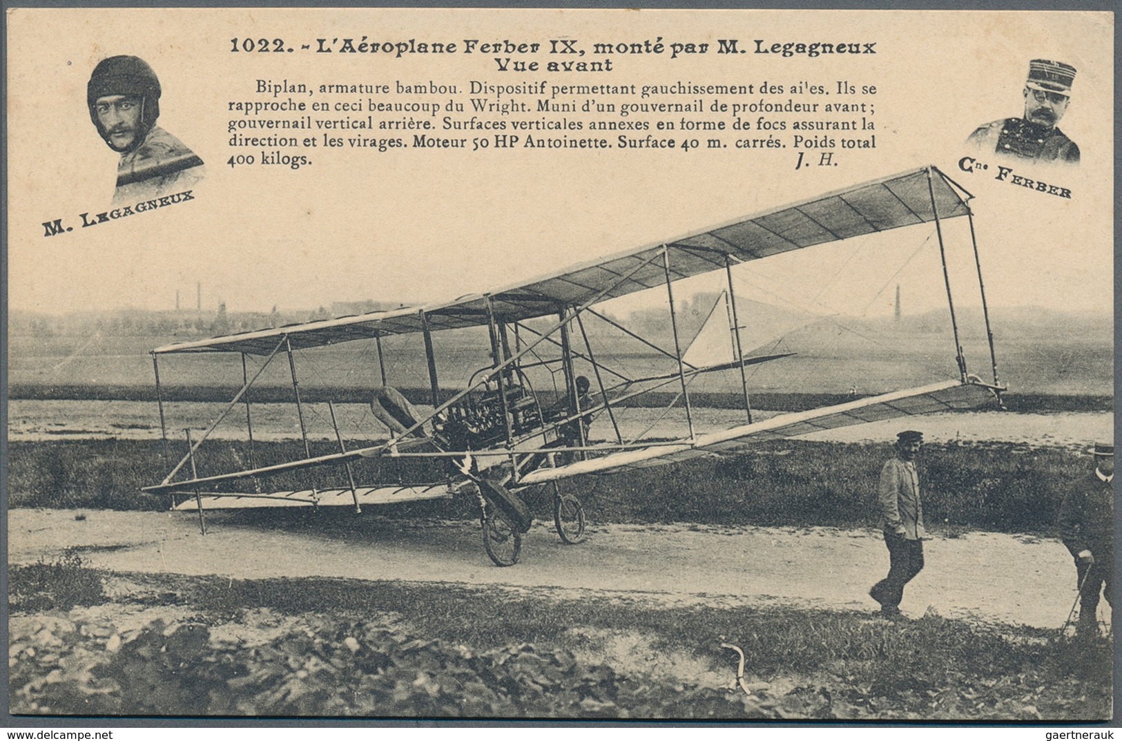 Ansichtskarten: Motive / Thematics: FLUG, Französisches Flugwesen Und Pionierflieger. Eine Interessa - Other & Unclassified