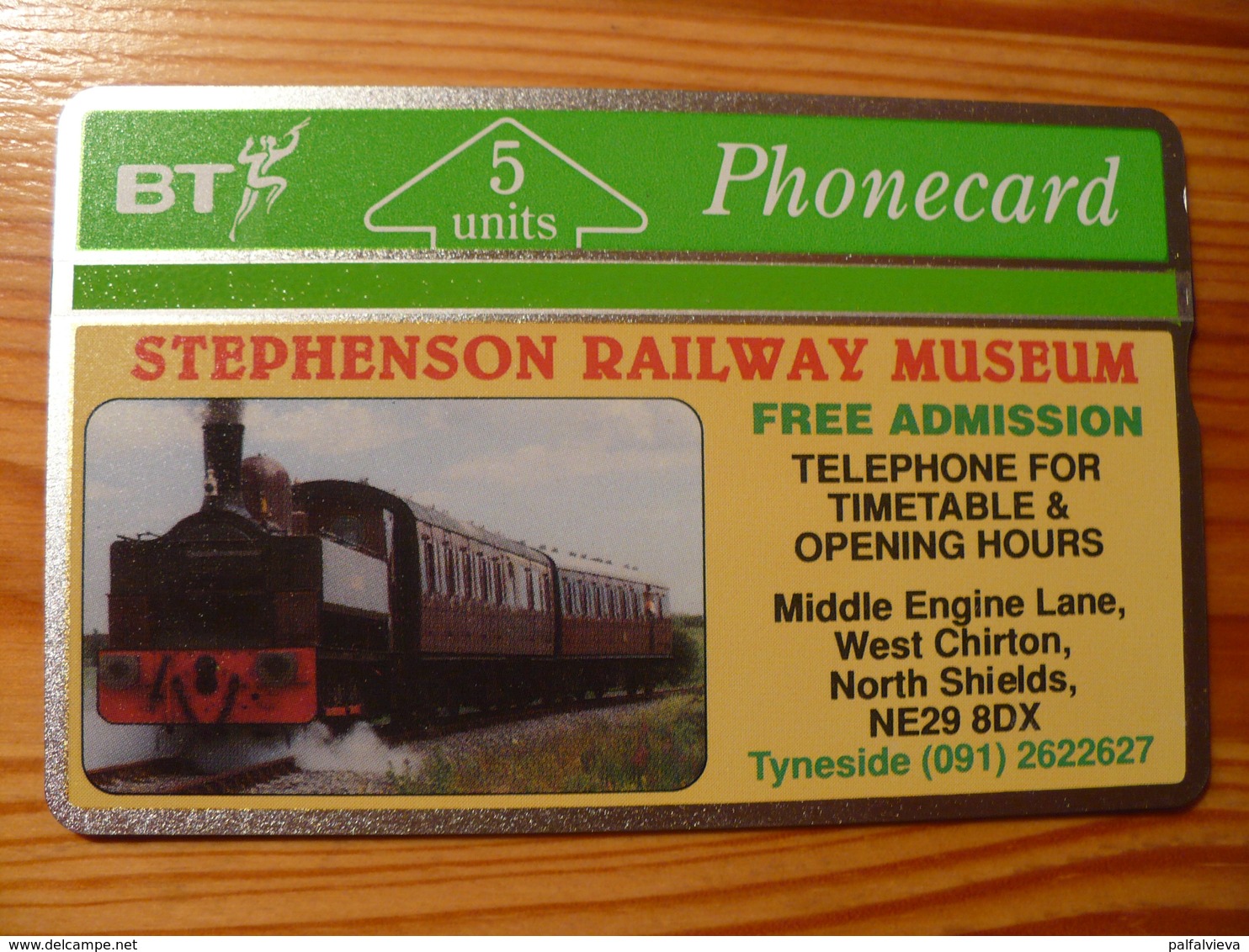 Phonecard United Kingdom, BT - Train, Railway - 1000 Ex - BT Werbezwecke