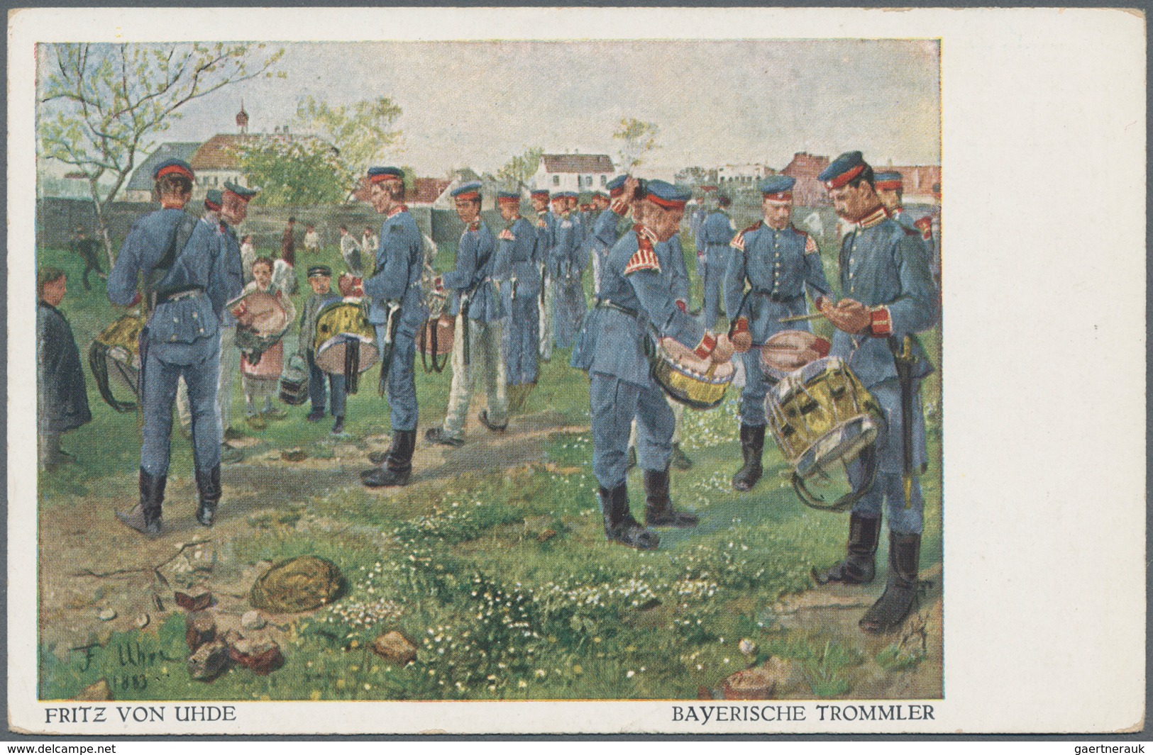 Ansichtskarten: Motive / Thematics: MILITÄR / 1. WELTKRIEG, Die Bayerische Armee 1914/1918 Im Felde, - Other & Unclassified