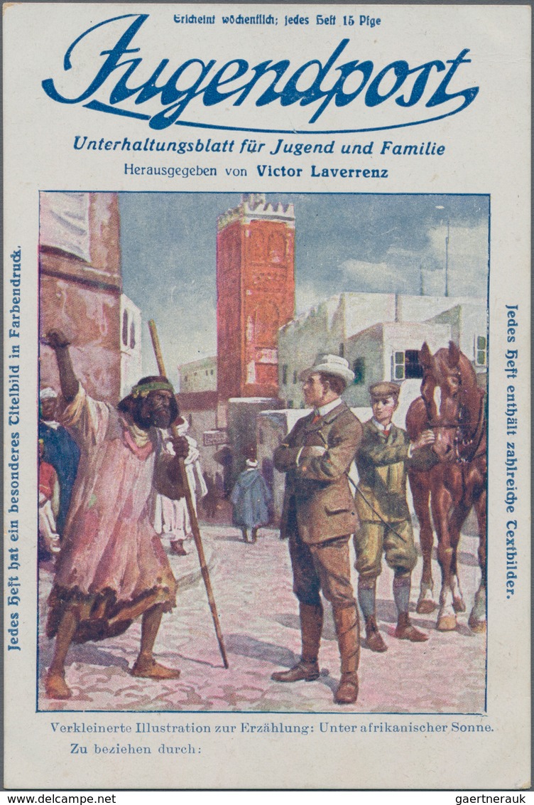 Ansichtskarten: Motive / Thematics: WERBUNG / REKLAME, Sehenswerte Sammlung Mit 69 Historischen Rekl - Sonstige & Ohne Zuordnung