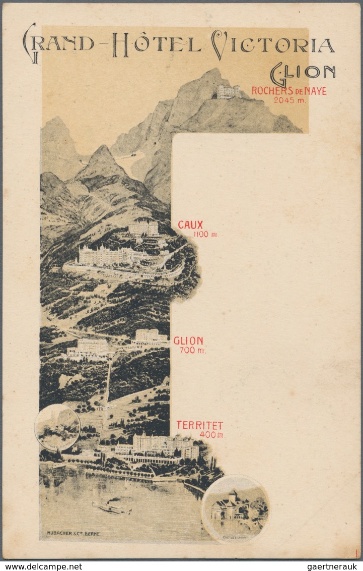 Ansichtskarten: Alle Welt: 1890er-1910er Jahre (meist): Mehr als 260 Ansichtskarten aus Europa (ohne