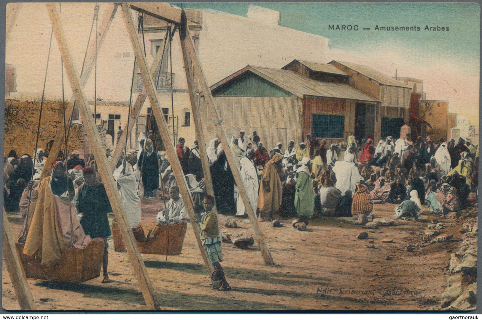 Ansichtskarten: Alle Welt: AFRIKA Mit Schwerpunkt Nordafrika, Schachtel Mit über 600 Historischen An - Unclassified