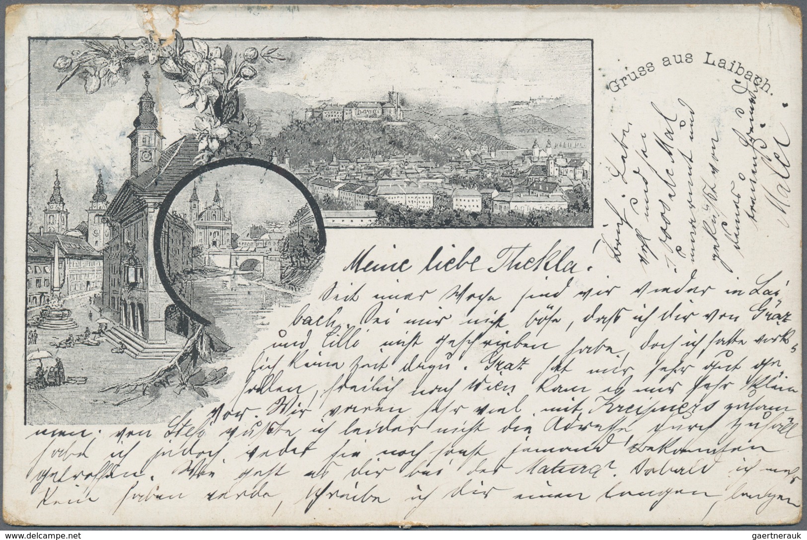Ansichtskarten: Alle Welt: OSTEUROPA, Schachtel Mit Gut 130 Historischen Ansichtskarten Ab Ca. 1896 - Unclassified