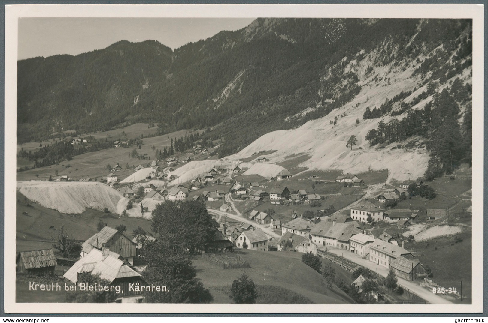 Ansichtskarten: Österreich: KÄRNTEN. Bezirk Villach-Land, von Bad Bleiberg bis zu den westlichen Ort