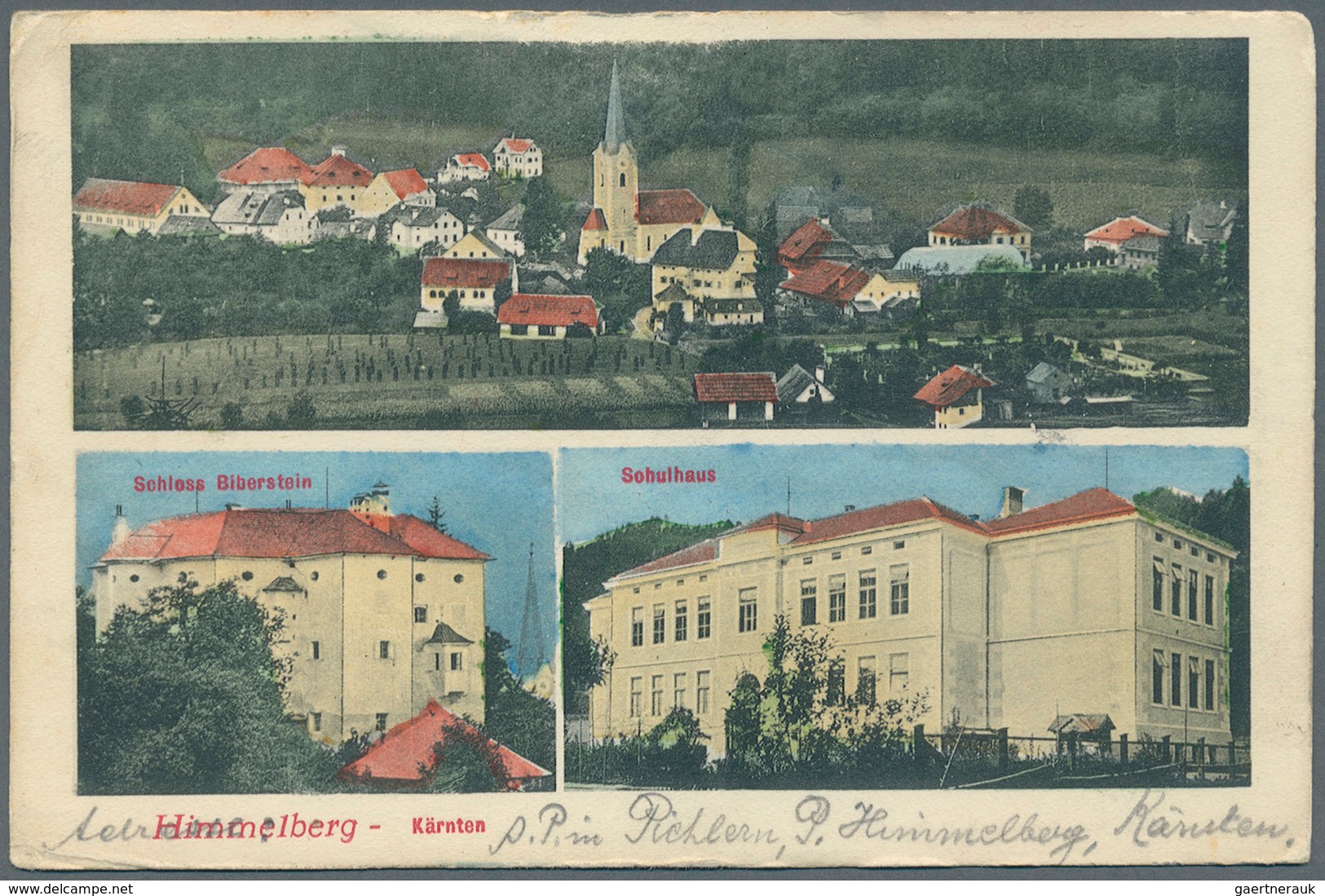 Ansichtskarten: Österreich: KÄRNTEN. Eine Auswahl aus den drei Bezirken Villach-Land, Feldkirchen un