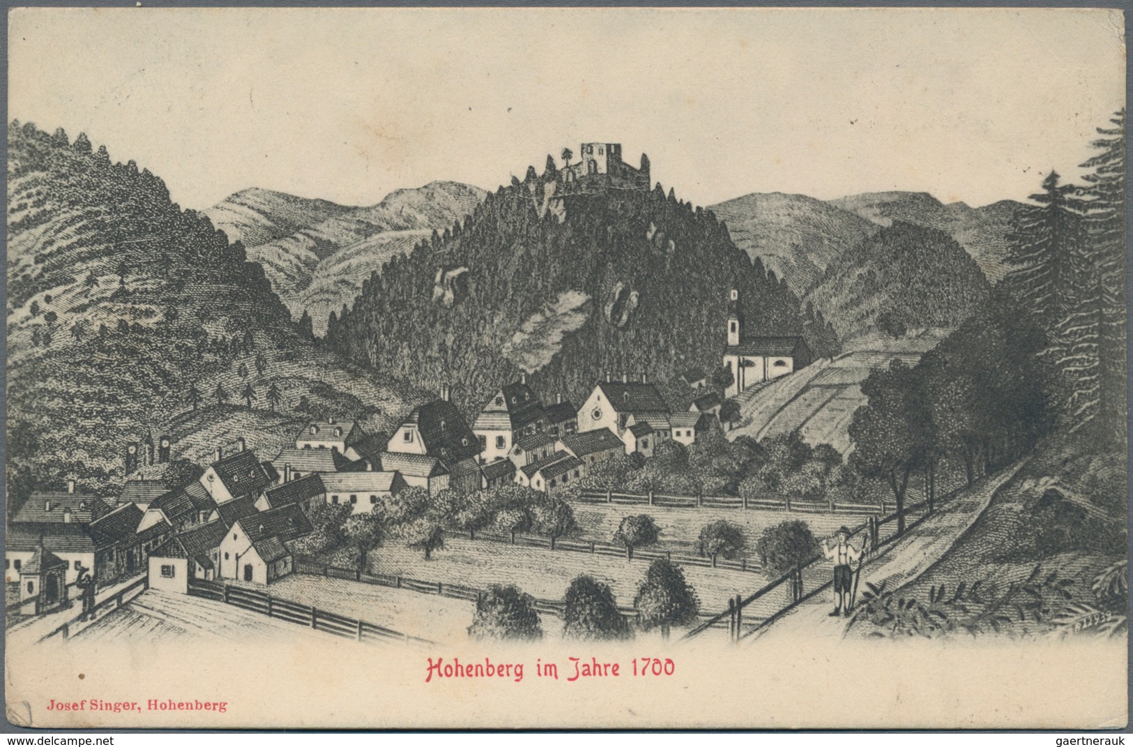 Ansichtskarten: Österreich: NIEDERÖSTERREICH / HOHENBERG, Kleine Schachtel Mit über 180 Historischen - Andere & Zonder Classificatie