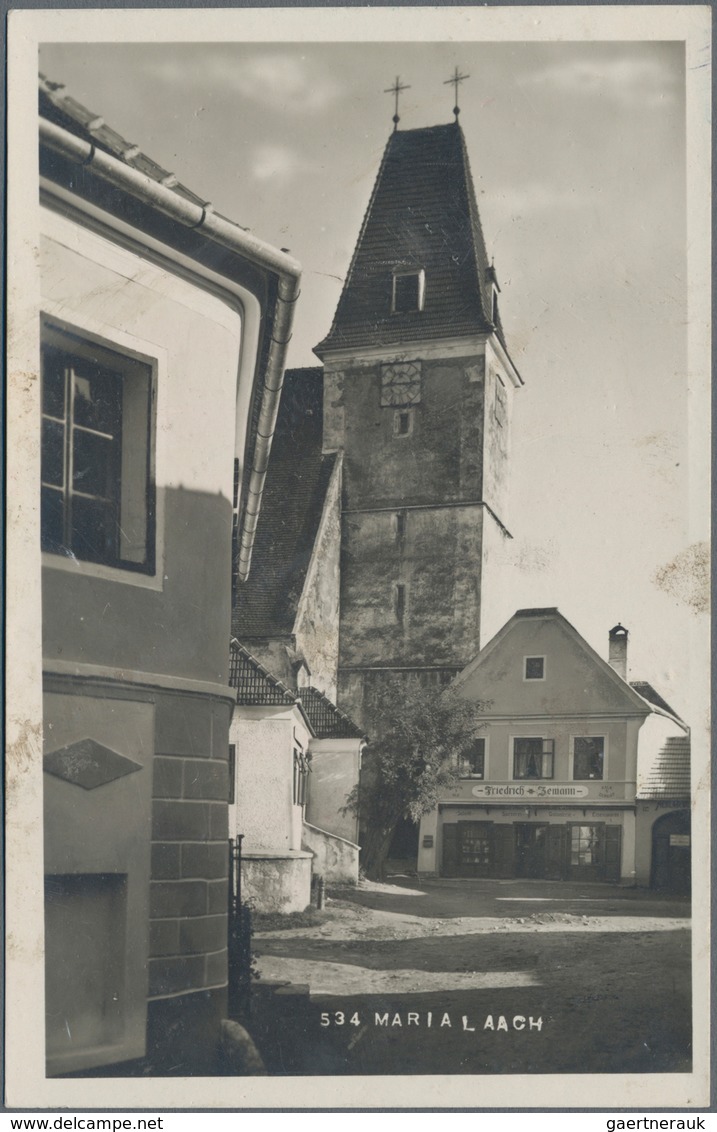 Ansichtskarten: Österreich: NIEDERÖSTERREICH / MARIA LAACH Mit Emmersdorf, Maria-Langegg, Ruine Aggs - Sonstige & Ohne Zuordnung