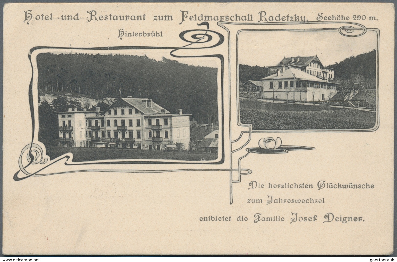 Ansichtskarten: Österreich: NIEDERÖSTERREICH, Bezirk Mödling Nur Mit LAXENBURG, HINTERBRÜHL Und GIES - Sonstige & Ohne Zuordnung