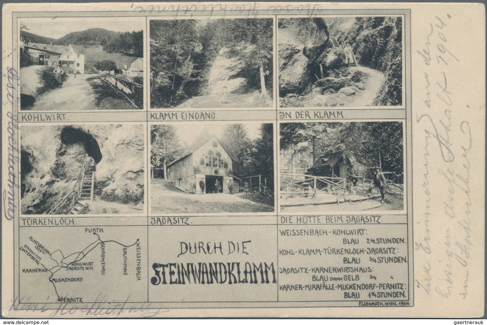 Ansichtskarten: Österreich: NIEDERÖSTERREICH, Schachtel Mit Gut 500 Historischen Ansichtskarten Incl - Sonstige & Ohne Zuordnung