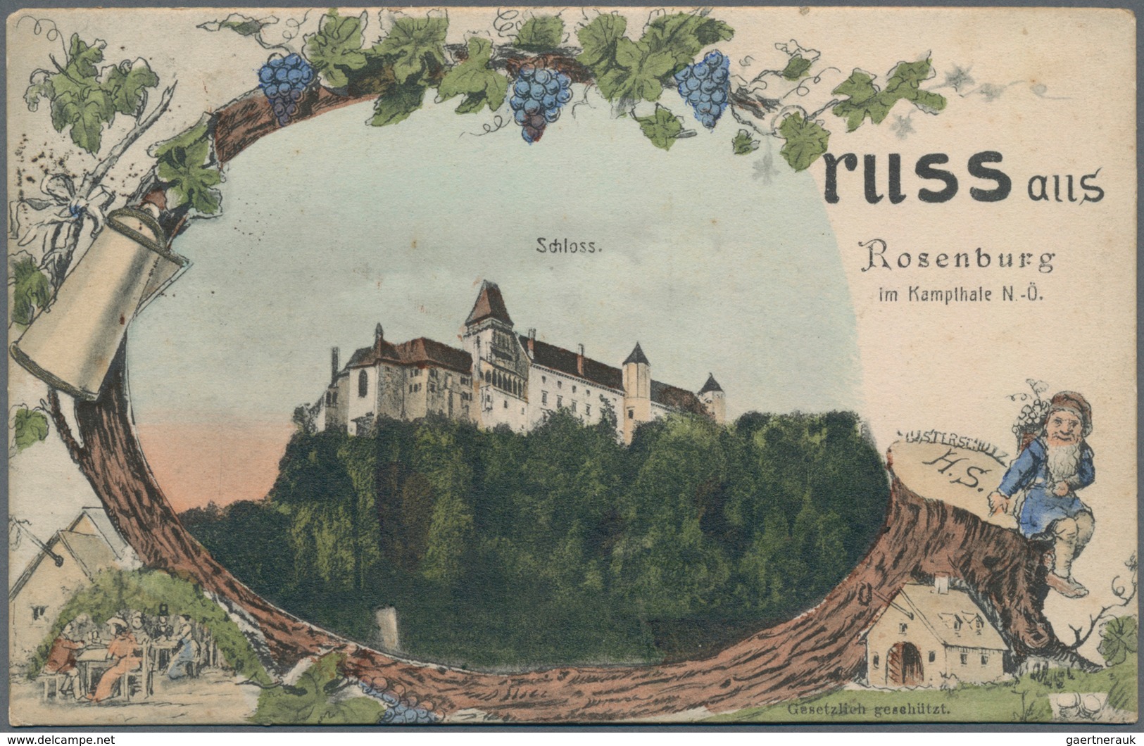 Ansichtskarten: Österreich: NIEDERÖSTERREICH, umfangreiche Sammlung mit über 1500 historischen Ansic