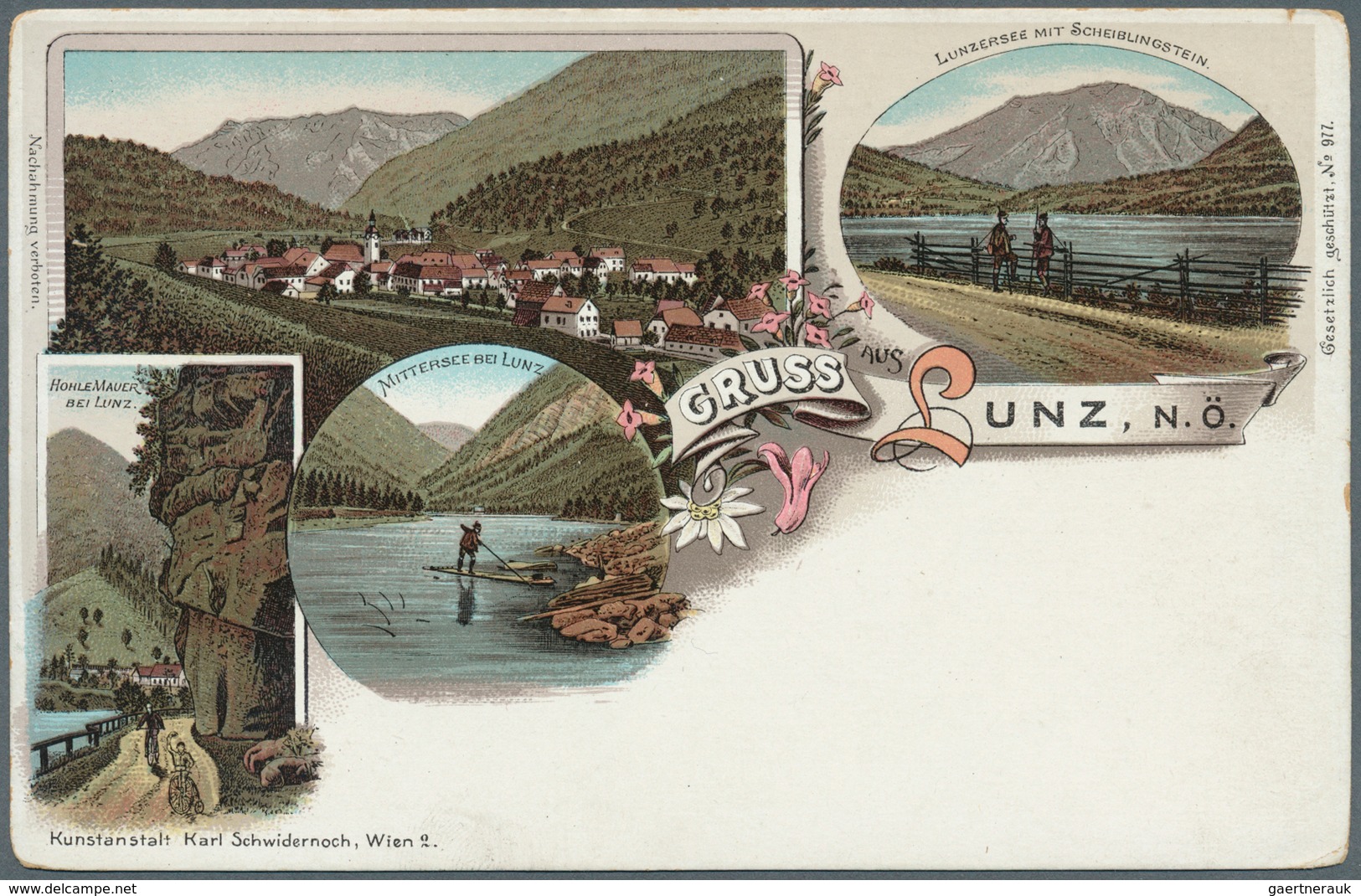Ansichtskarten: Österreich: NIEDERÖSTRREICH, Bezirk Scheibbs (PLZ 3214, 324-329), Mit U.a. Göstling - Other & Unclassified