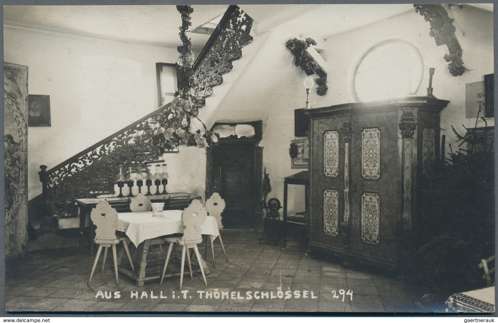 Ansichtskarten: Österreich: TIROL / HALL In Tirol, Schachtel Mit 158 Echtfotokarten Aus Dem Hause "P - Other & Unclassified