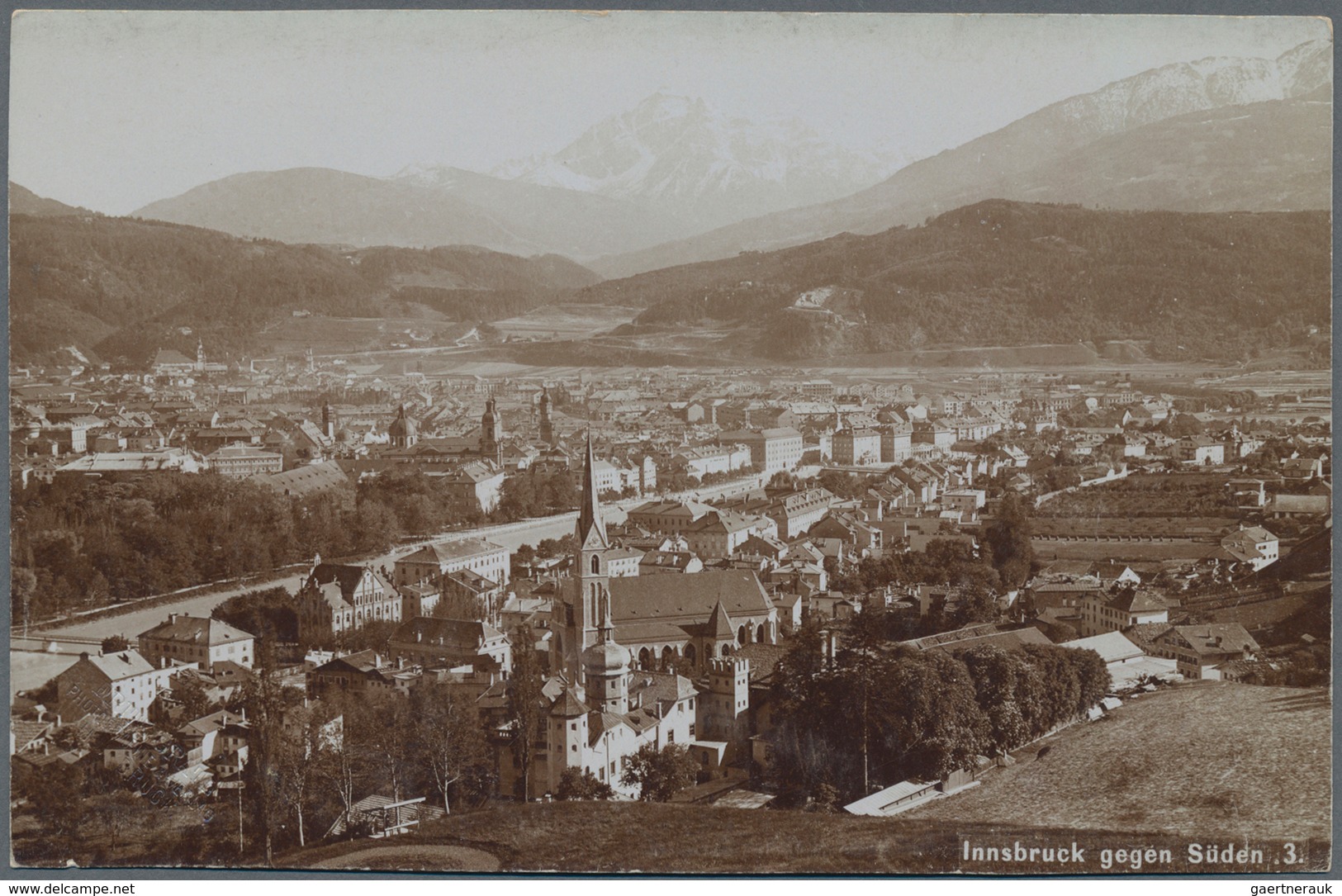 Ansichtskarten: Österreich: TIROL / INNSBRUCK / ECHTFOTOKARTEN, Schachtel Mit 57 Historischen Ansich - Sonstige & Ohne Zuordnung