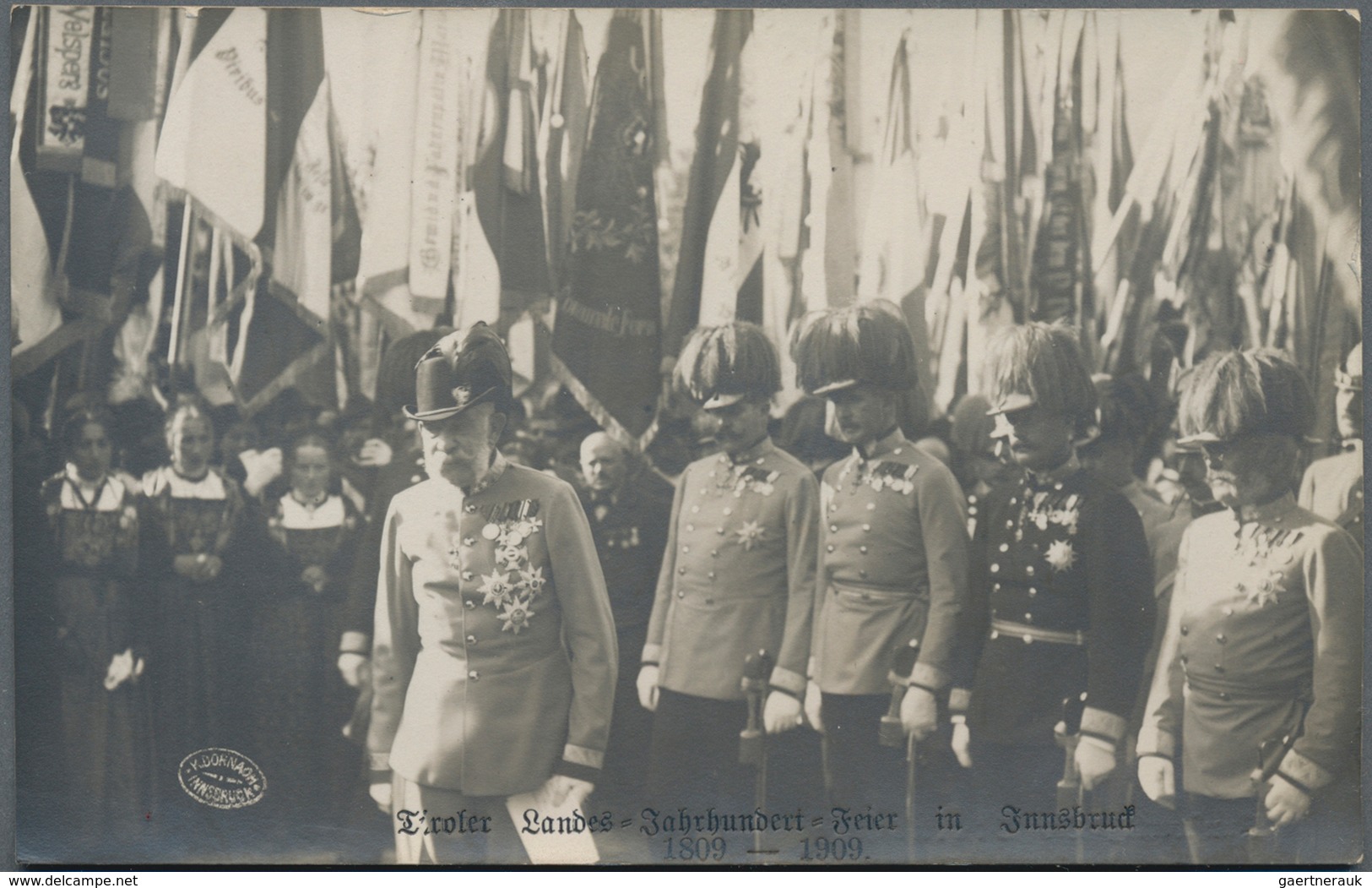 Ansichtskarten: Österreich: TIROL / INNSBRUCK / TIROLER LANDES-JAHRHUNDERT-FEIER 1909, Partie Mit 50 - Other & Unclassified