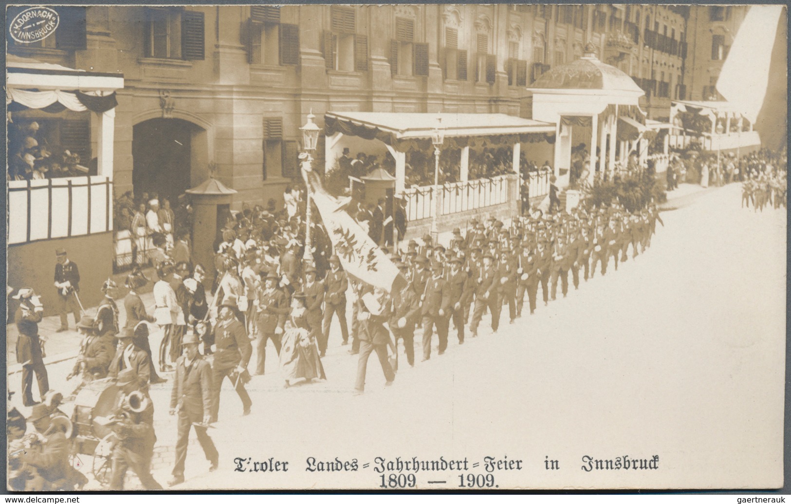 Ansichtskarten: Österreich: TIROL / INNSBRUCK / TIROLER LANDES-JAHRHUNDERT-FEIER 1909, Partie Mit 50 - Sonstige & Ohne Zuordnung