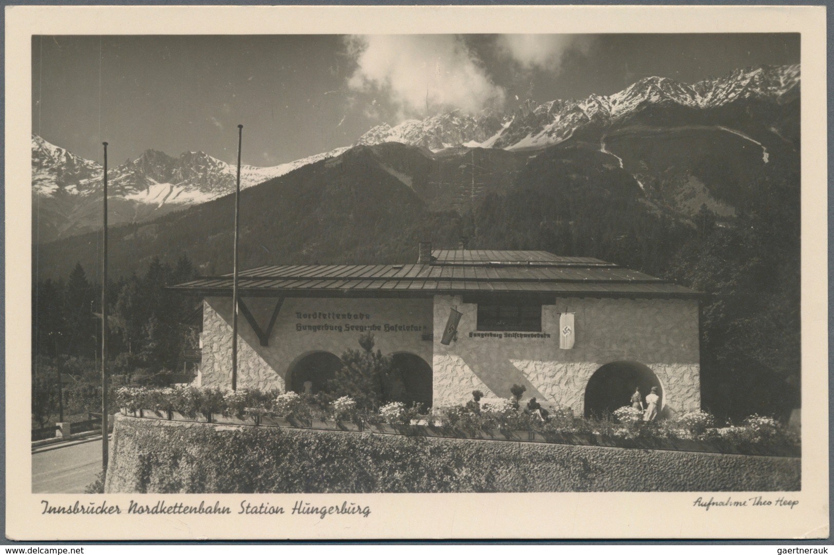 Ansichtskarten: Österreich: TIROL / INNSBRUCK Nur HUNGERBERG- Und NORDKETTENBAHN, Eine Reichhaltige - Other & Unclassified