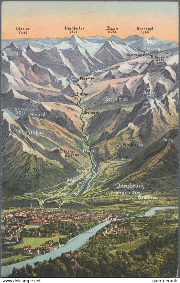 Ansichtskarten: Österreich: TIROL / INNSBRUCK, Eine Reichhaltige Auswahl An Gut 1200 Historischen An - Sonstige & Ohne Zuordnung