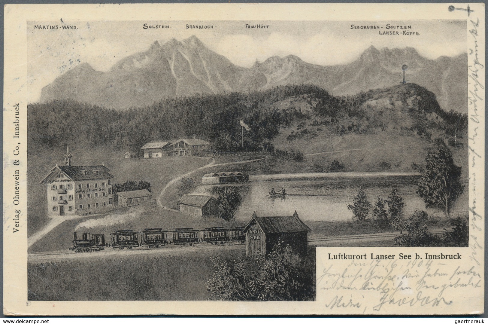 Ansichtskarten: Österreich: TIROL / LANS Mit Lanser- Und Mühlsee Bei Igls, Schachtel Mit Ungefähr 13 - Other & Unclassified