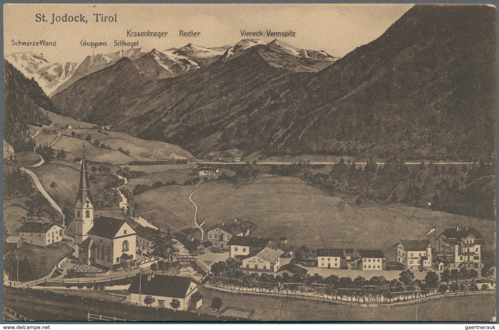 Ansichtskarten: Österreich: TIROL / ST. JODOCK Am Brenner, Schachtel Mit Gut 90 Historischen Ansicht - Sonstige & Ohne Zuordnung