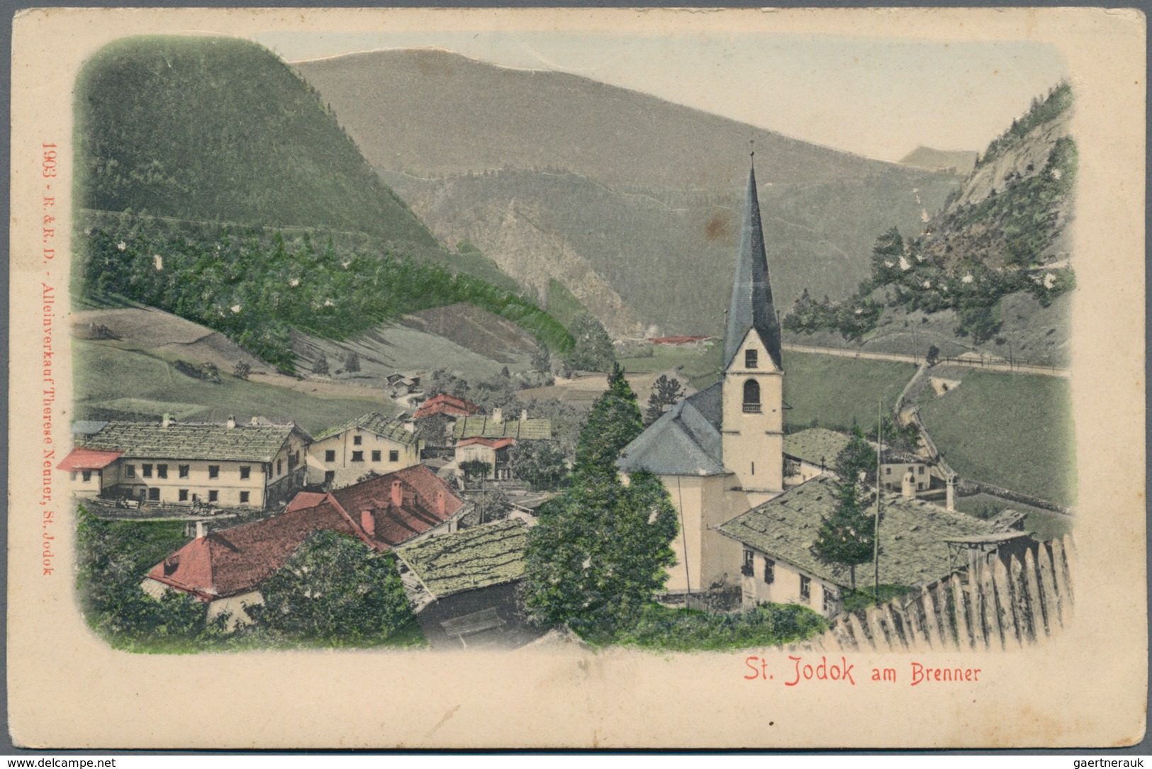 Ansichtskarten: Österreich: TIROL / ST. JODOCK Am Brenner, Schachtel Mit Gut 90 Historischen Ansicht - Sonstige & Ohne Zuordnung