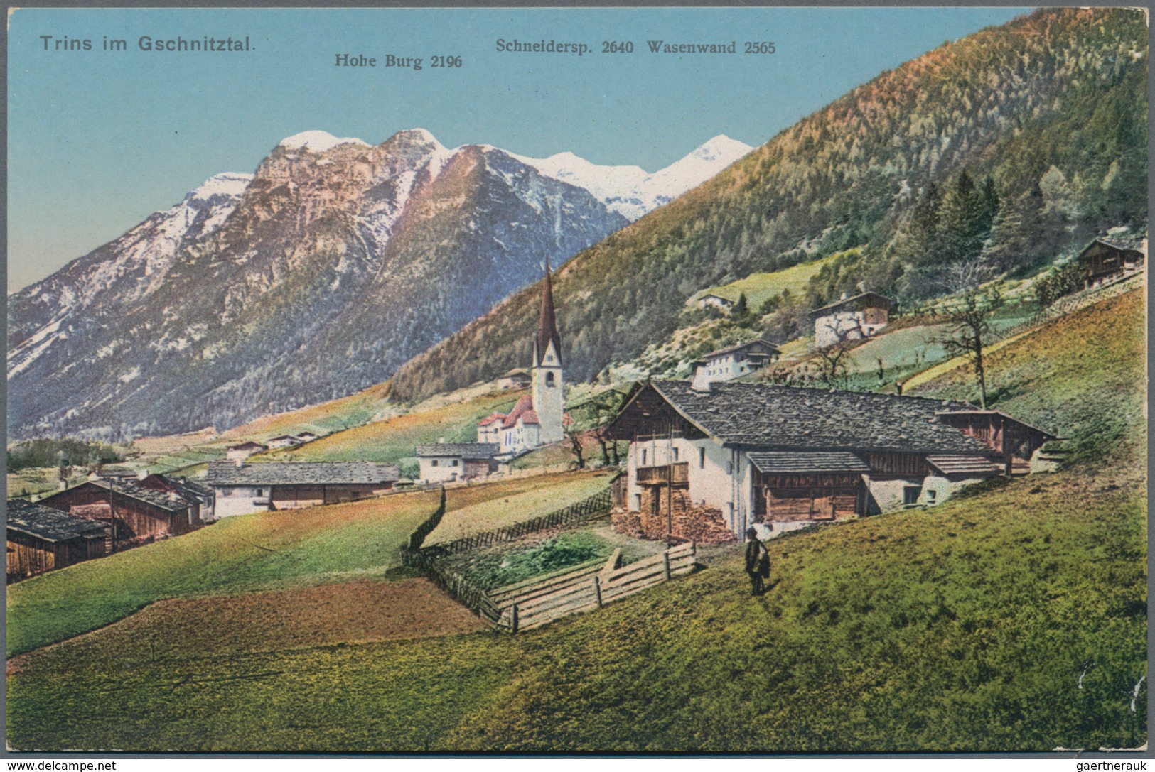 Ansichtskarten: Österreich: TIROL / TRINS Im Gschnitztal, Schachtel Mit Rund 90 Historischen Ansicht - Sonstige & Ohne Zuordnung