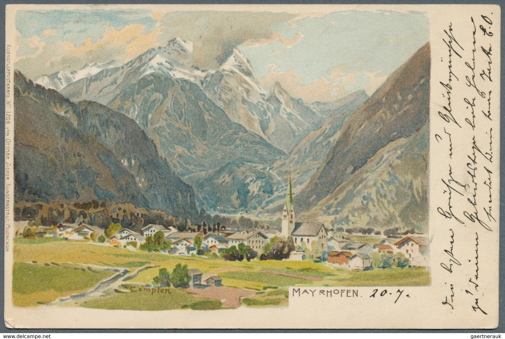 Ansichtskarten: Österreich: TIROL. Zillertal (Bezirk Schwaz, PLZ 626 – 629). Was Heute Volksmusikant - Other & Unclassified