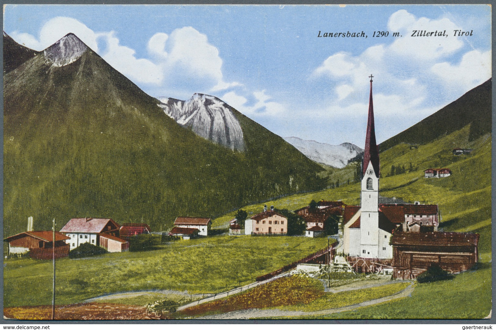 Ansichtskarten: Österreich: TIROL. Zillertal (Bezirk Schwaz, PLZ 626 – 629). Was heute Volksmusikant