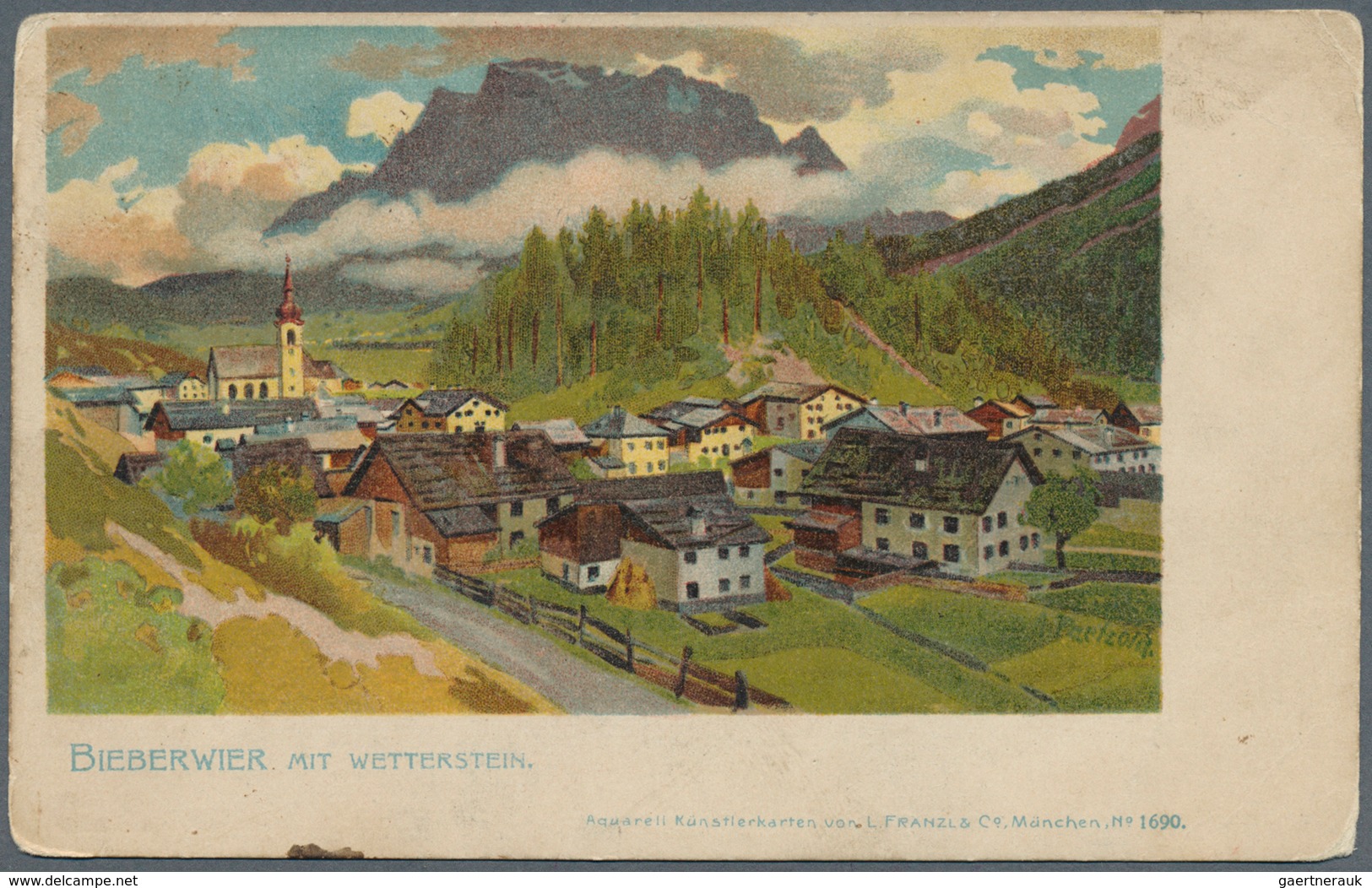 Ansichtskarten: Österreich: TIROL. Zwischen Lech Und Wetterstein (Bezirk Reutte, PLZ 661 – 663). Die - Sonstige & Ohne Zuordnung