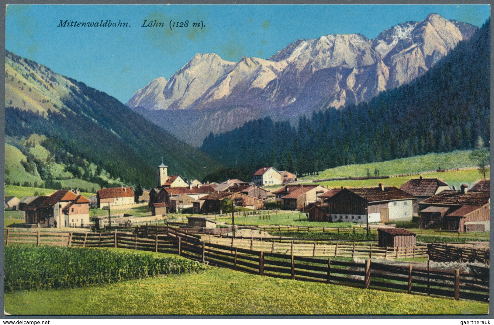 Ansichtskarten: Österreich: TIROL. Zwischen Lech Und Wetterstein (Bezirk Reutte, PLZ 661 – 663). Die - Sonstige & Ohne Zuordnung