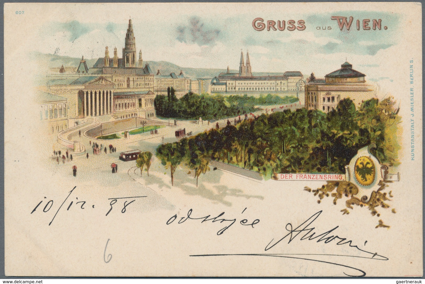 Ansichtskarten: Österreich: WIEN 1. BEZIRK / PARLAMENT. Schachtel Mit über 950 Historischen Ansichts - Sonstige & Ohne Zuordnung