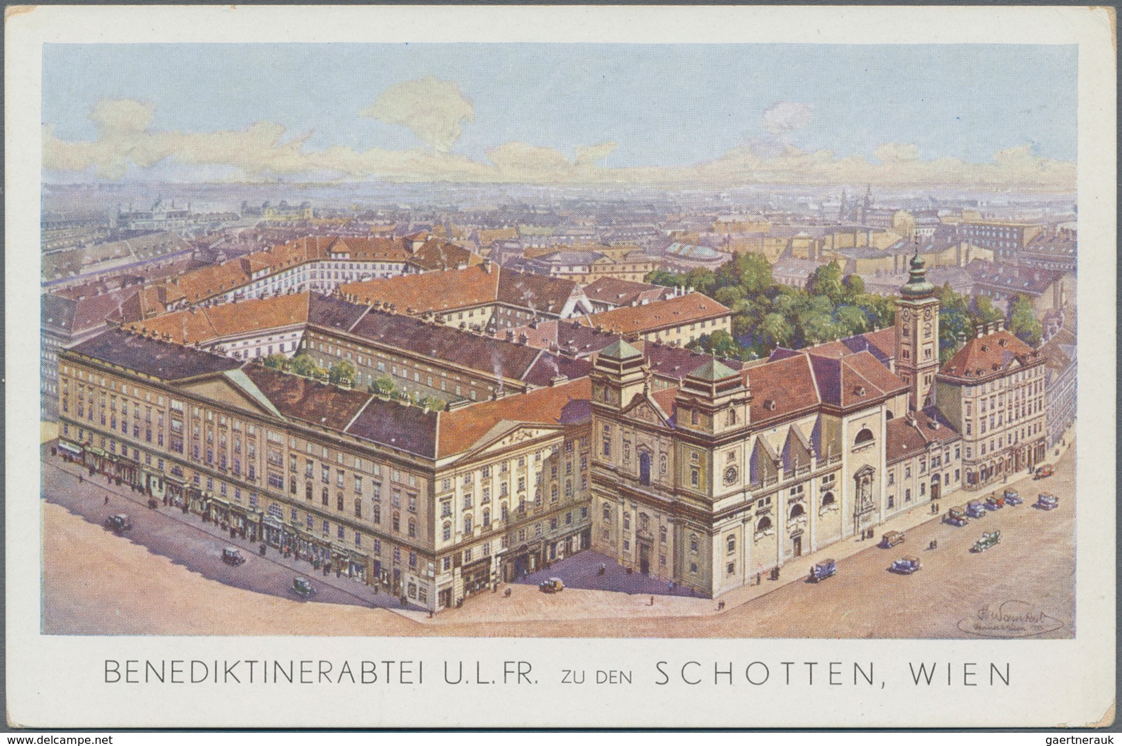Ansichtskarten: Österreich: WIEN 1. BEZIRK KIRCHEN Ohne Stephansdom. Schachtel Mit über 500 Historis - Sonstige & Ohne Zuordnung