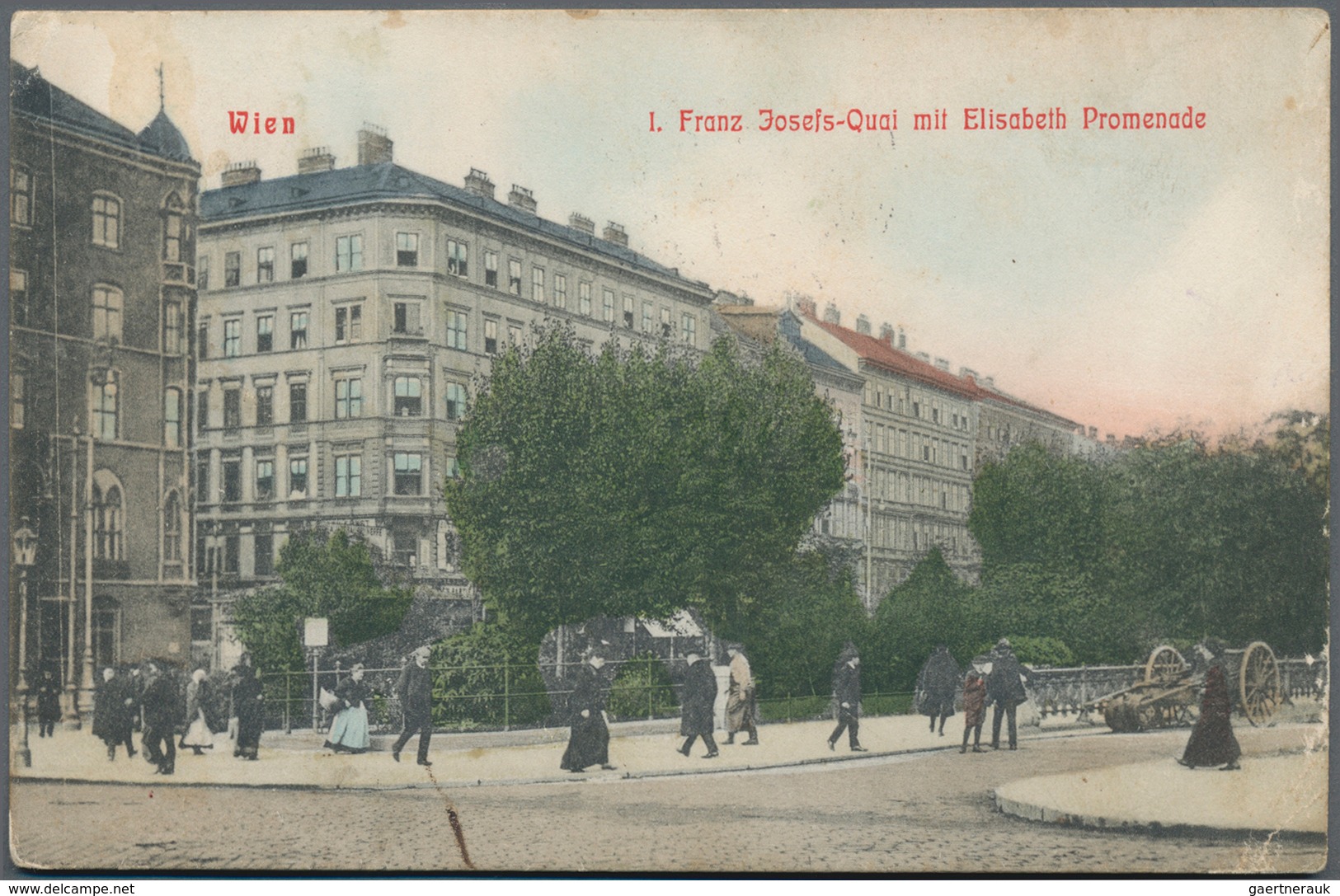 Ansichtskarten: Österreich: WIEN 1. BEZIRK Mit BRUNNEN, Brücken, Franz-Josef-Kai, Freyung, Albrechts - Sonstige & Ohne Zuordnung