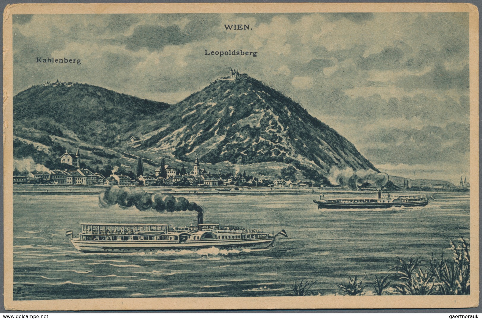 Ansichtskarten: Österreich: WIEN 19. BEZIRK LEOPOLDSBERG, Schachtel Mit Gut 140 Historischen Ansicht - Sonstige & Ohne Zuordnung